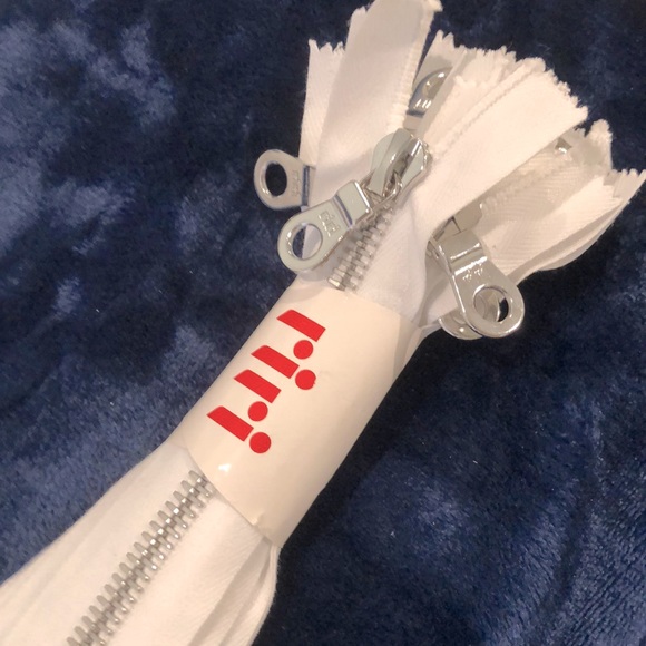 10 Riri Swiss 31" Long Heavy Duty Zippers Silver nickel KTA - Picture 1 of 6